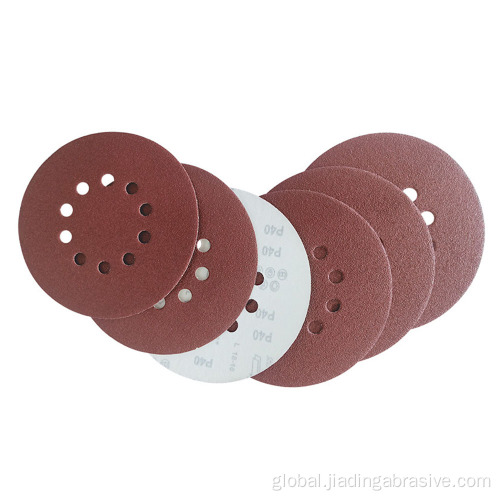 Disc for Sander 225mm 10 hole sandpaper disc orbital sander disk Factory